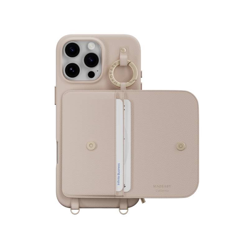 MagEasy Pouch M Wallet Phone Case for iPhone 16 Series