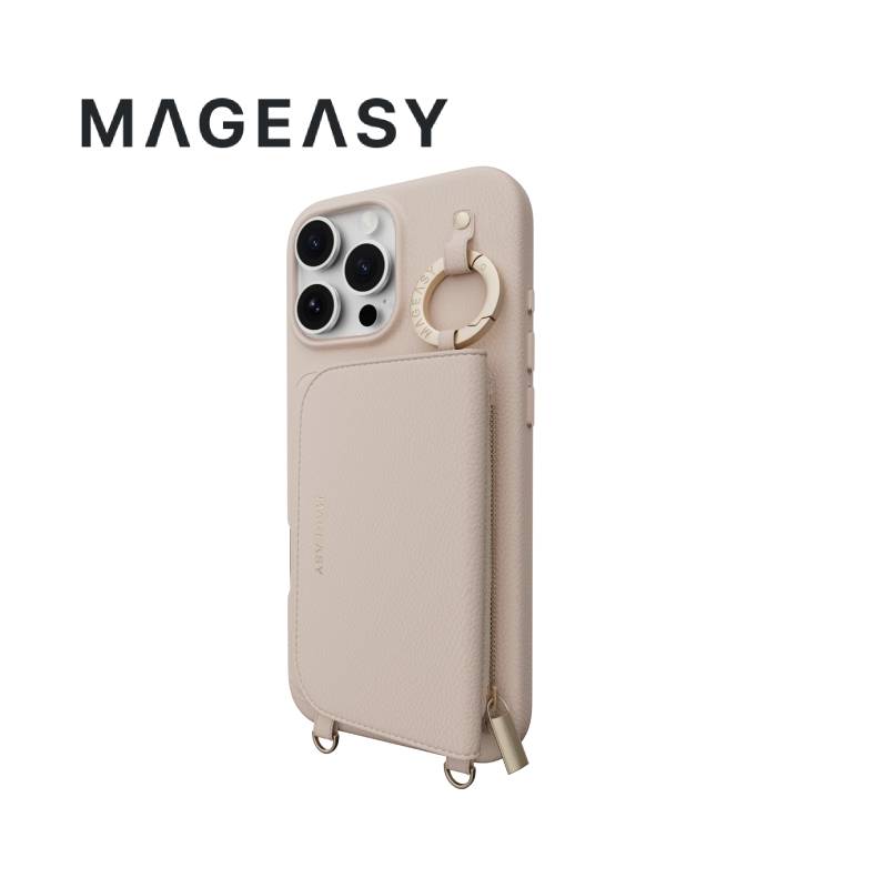 MagEasy Pouch M Wallet Phone Case for iPhone 16 Series
