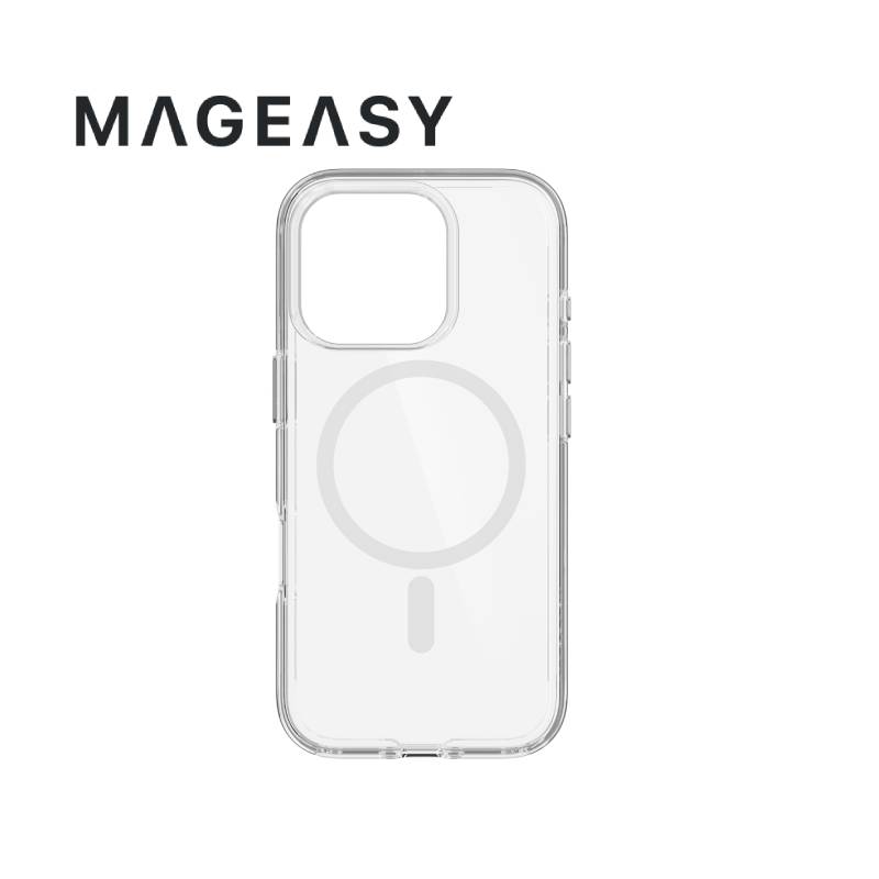 MagEasy Bright M Never Yellowing Shockproof Clear Case for iPhone 16 Series - XtraSure | Apple Authorized Reseller in Myanmar