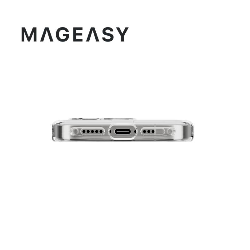 MagEasy Bright M Never Yellowing Shockproof Clear Case for iPhone 16 Series - XtraSure | Apple Authorized Reseller in Myanmar