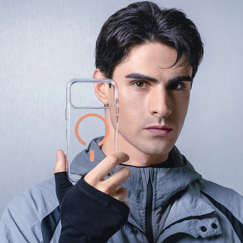 MagEasy Bright M Never Yellowing Shockproof Clear Case for iPhone 17 Series