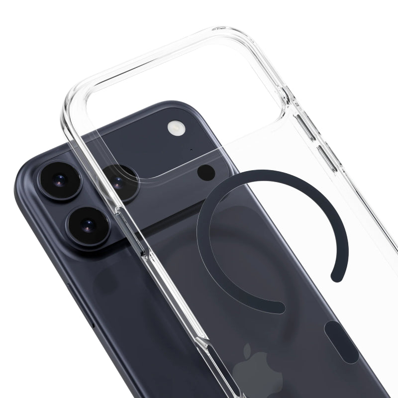 MagEasy Bright M Never Yellowing Shockproof Clear Case for iPhone 17 Series