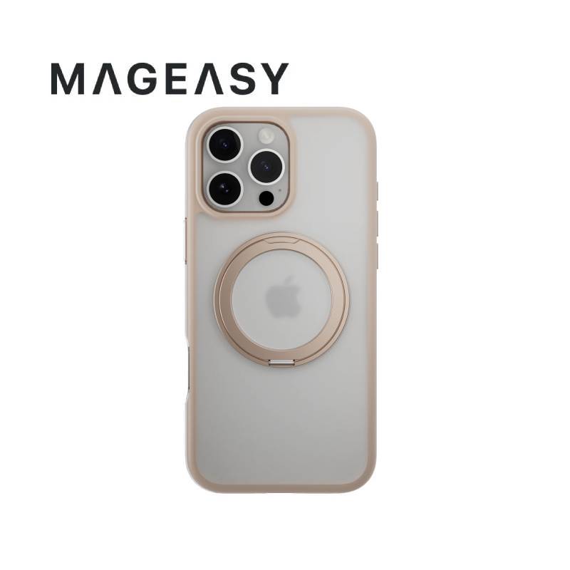 MagEasy MagStand 360 M Rotating Ring Protective Case for iPhone 16 Series - XtraSure | Apple Authorized Reseller in Myanmar