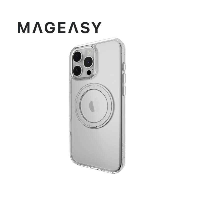 MagEasy MagStand 360 M Rotating Ring Protective Case for iPhone 16 Series - XtraSure | Apple Authorized Reseller in Myanmar