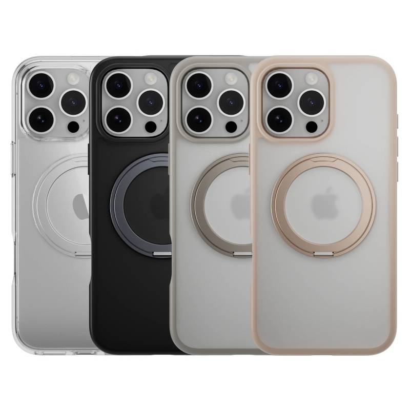 MagEasy MagStand 360 M Rotating Ring Protective Case for iPhone 16 Series - XtraSure | Apple Authorized Reseller in Myanmar