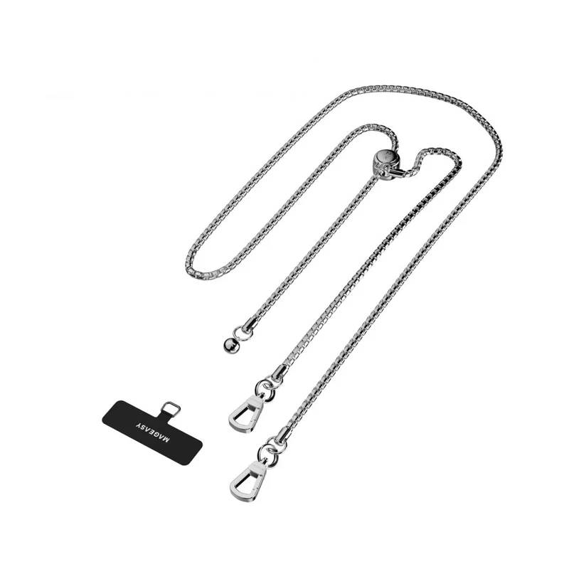 MagEasy Metal Chain Strap (Silver) - XtraSure | Apple Authorized Reseller in Myanmar
