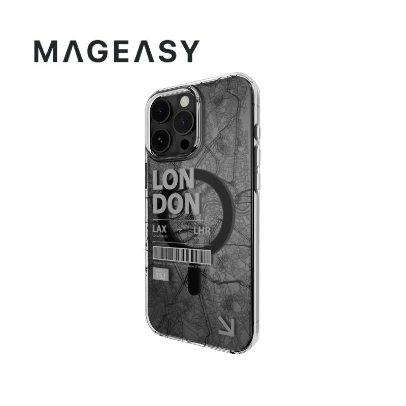 MagEasy Urban M 3D Patterned Shockproof Case for iPhone 16 Series