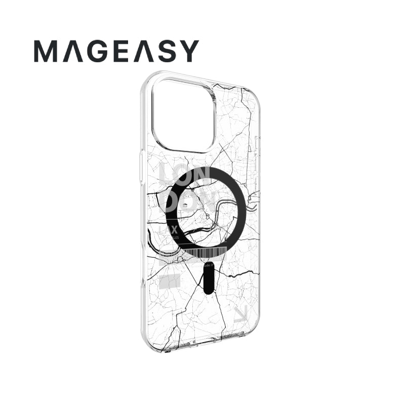 MagEasy Urban M 3D Patterned Shockproof Case for iPhone 16 Series