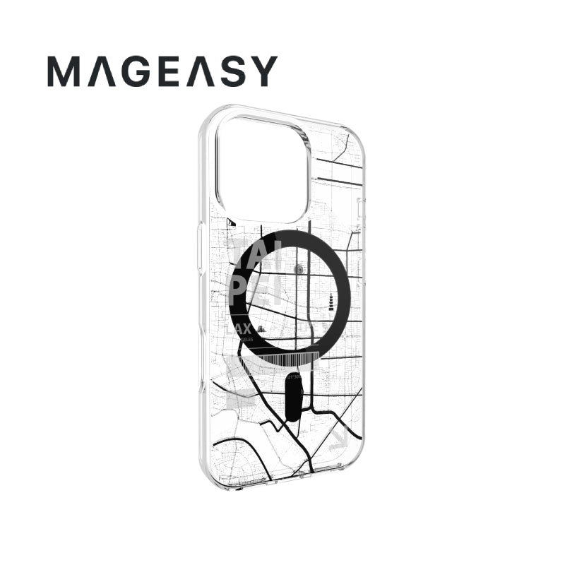 MagEasy Urban M 3D Patterned Shockproof Case for iPhone 16 Series