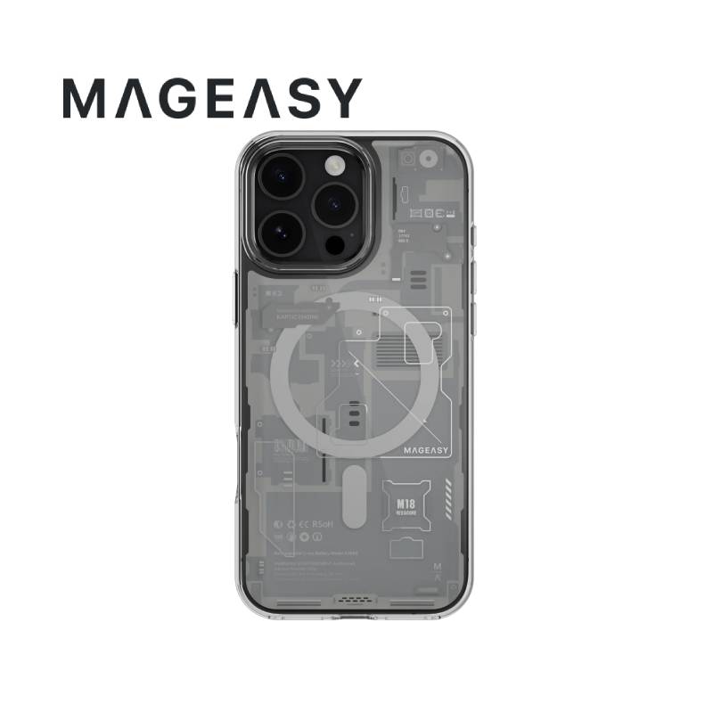 MagEasy X Ray M 3D Patterned Shockproof Case for iPhone 16 Series