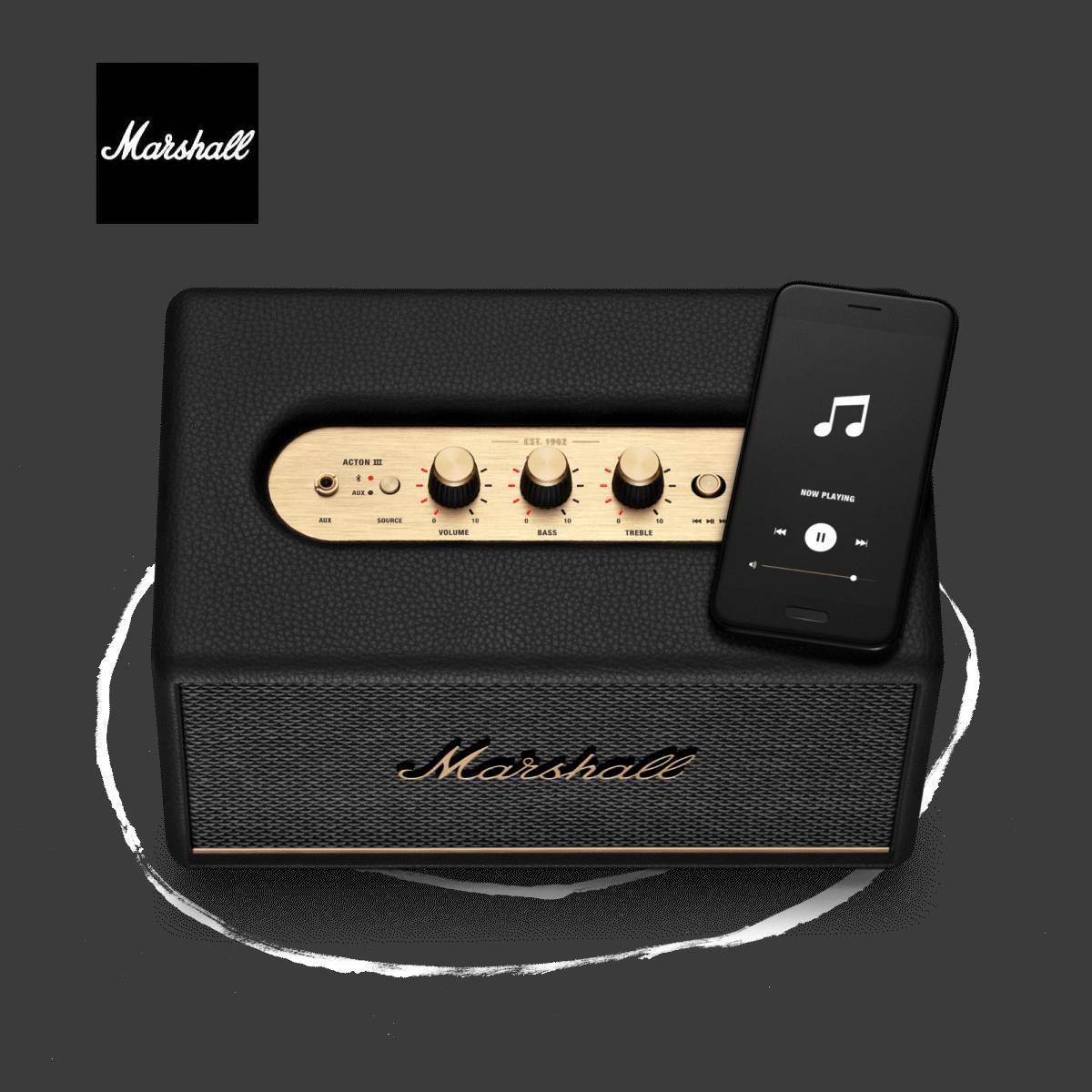 Marshall Acton III Bluetooth Home Speaker