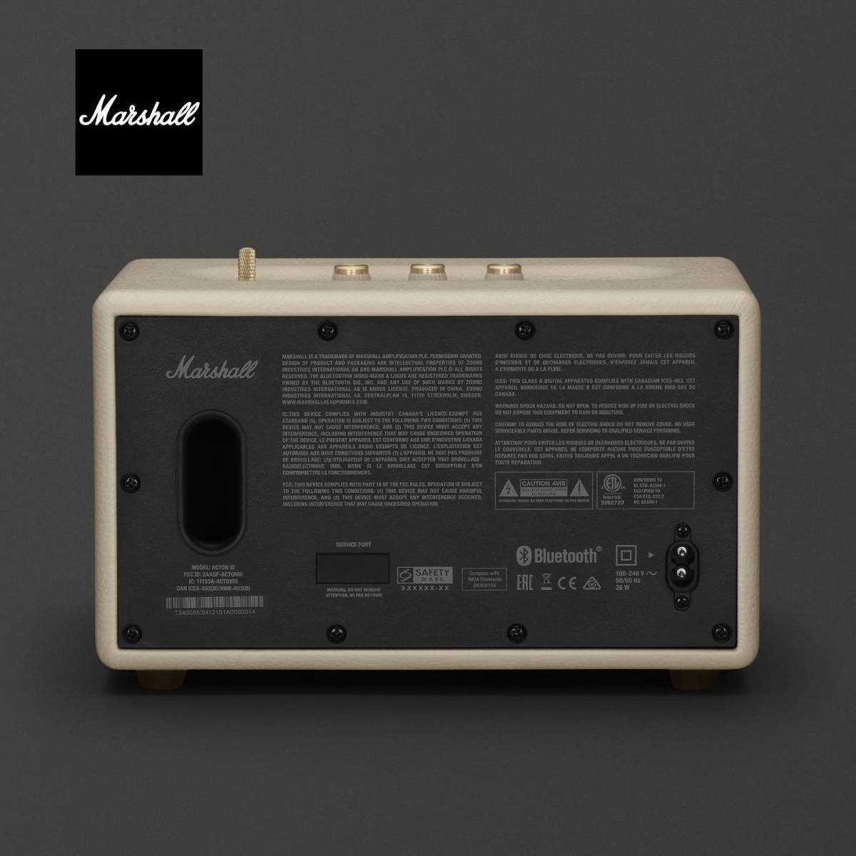 Marshall Acton III Bluetooth Home Speaker
