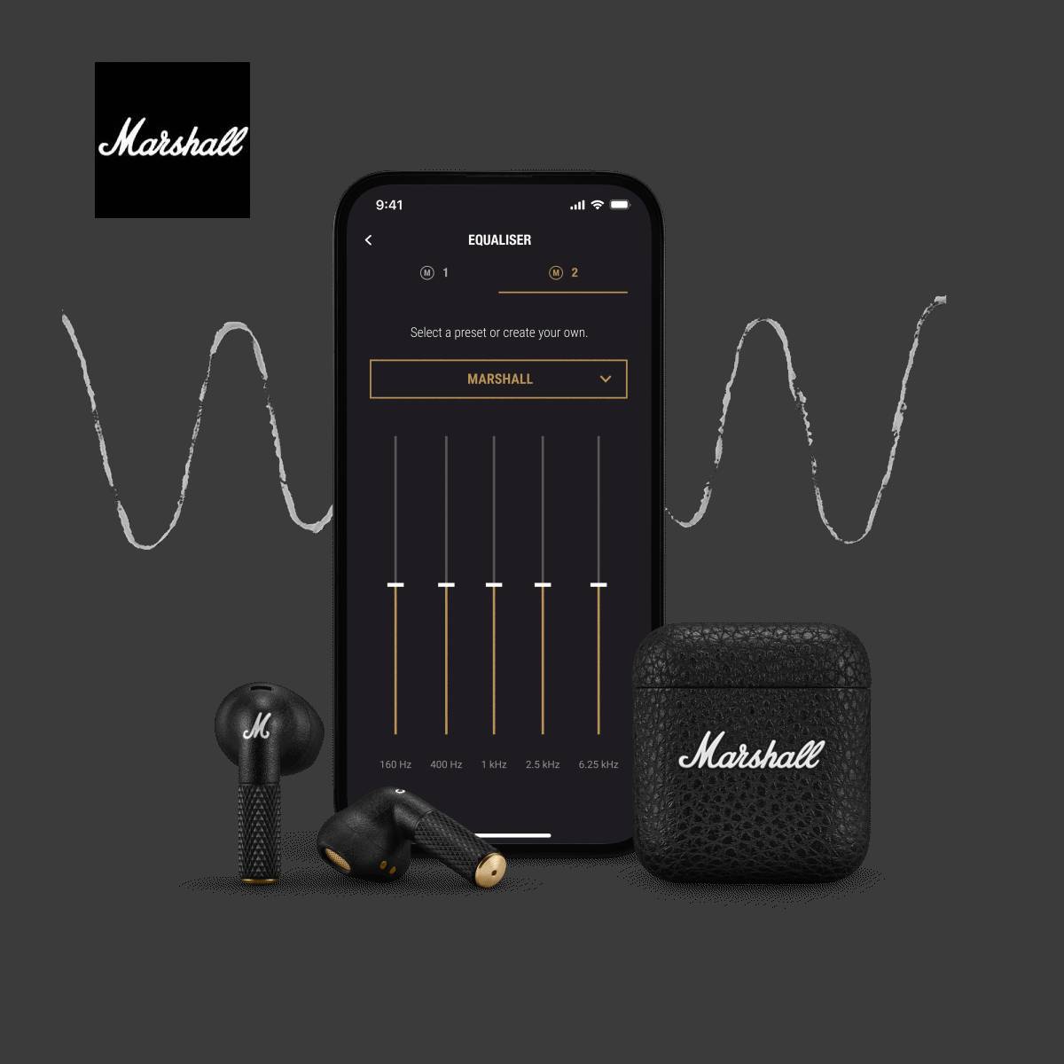 Marshall Minor IV Bluetooth Earbuds