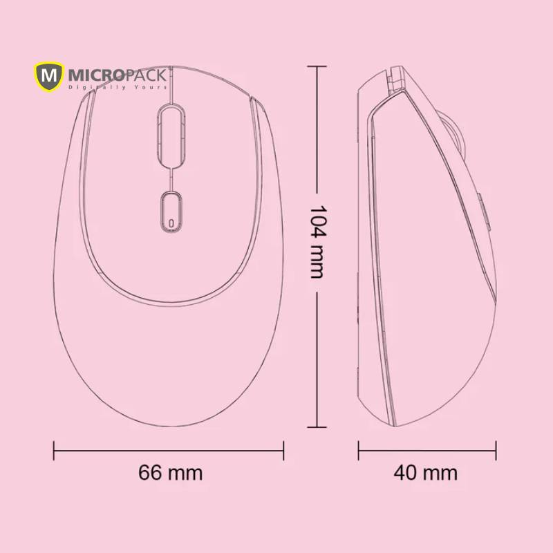 Micropack Wireless Mouse (MS201WBL)