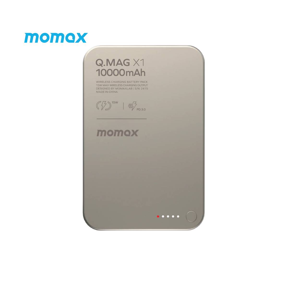 Momax 10000 mAh Wireless PowerBank - XtraSure | Apple Authorized Reseller in Myanmar