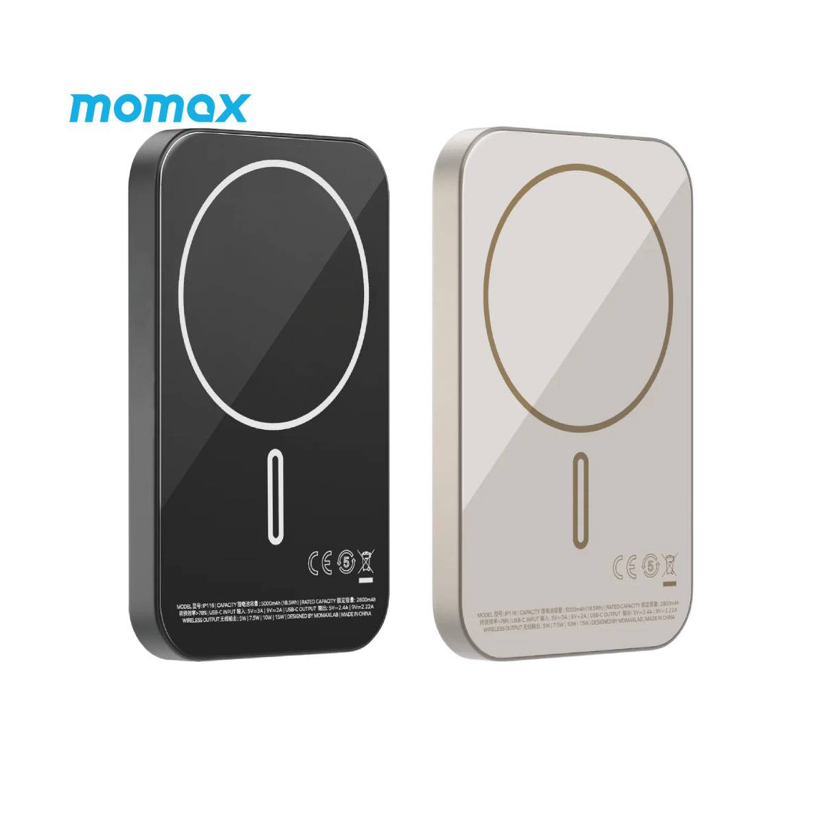 Momax 5000 mAh Wireless PowerBank - XtraSure | Apple Authorized Reseller in Myanmar