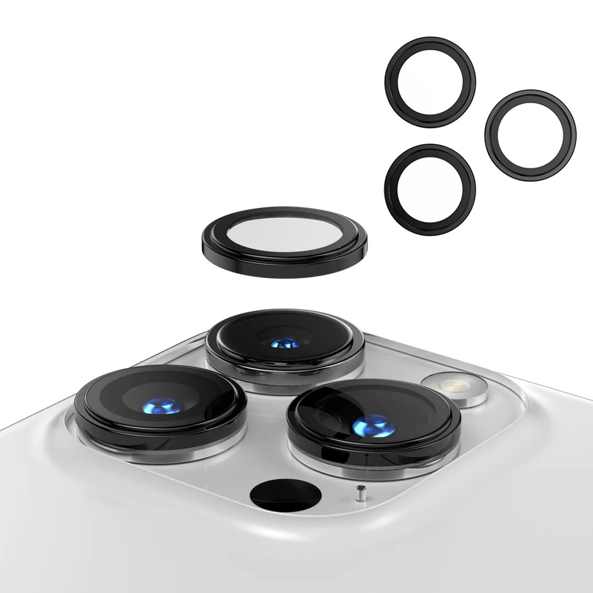 Momax Camera Lens Protector for iPhone 15 Series - XtraSure | Apple Authorized Reseller in Myanmar