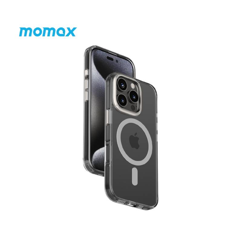 Momax CaseFORM Play Magnetic Case for iPhone 16 Series (Transparent) - XtraSure | Apple Authorized Reseller in Myanmar