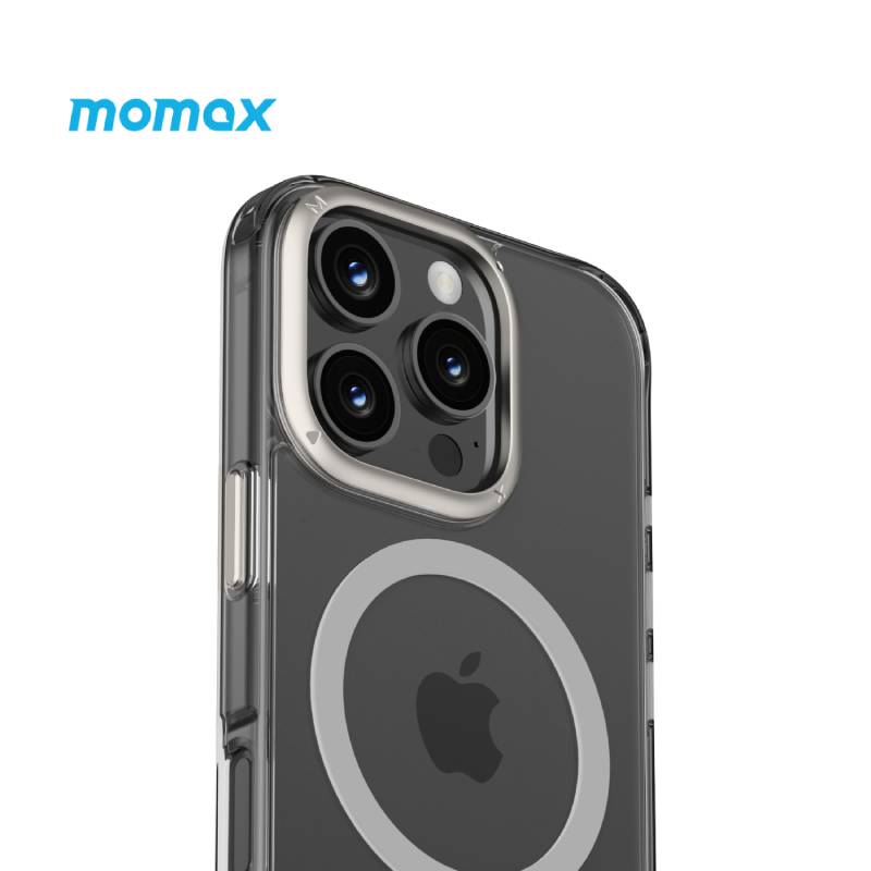 Momax CaseFORM Play Magnetic Case for iPhone 16 Series (Transparent) - XtraSure | Apple Authorized Reseller in Myanmar