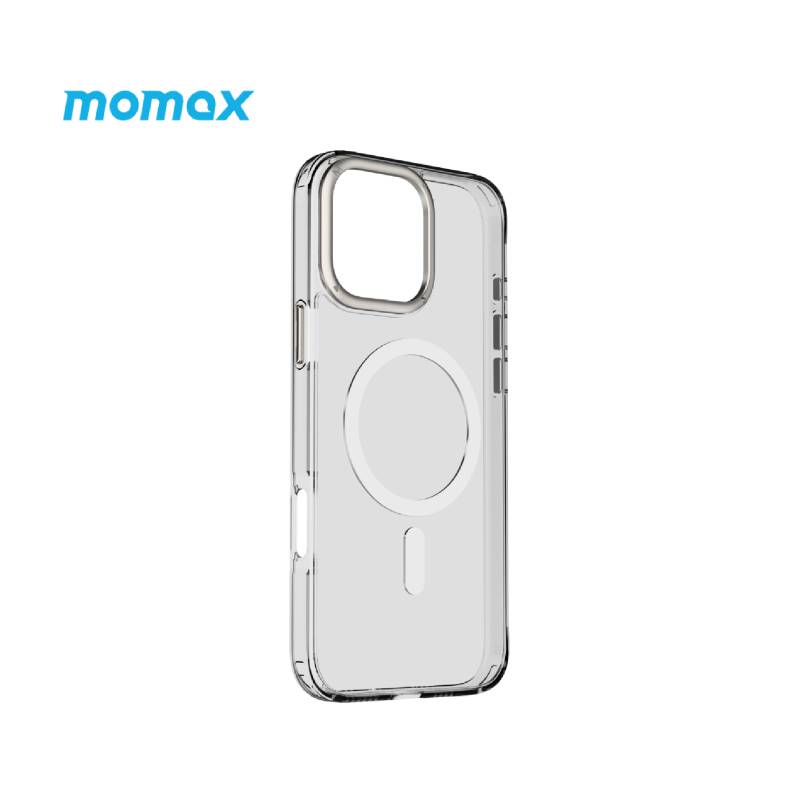 Momax CaseFORM Play Magnetic Case for iPhone 16 Series (Transparent) - XtraSure | Apple Authorized Reseller in Myanmar