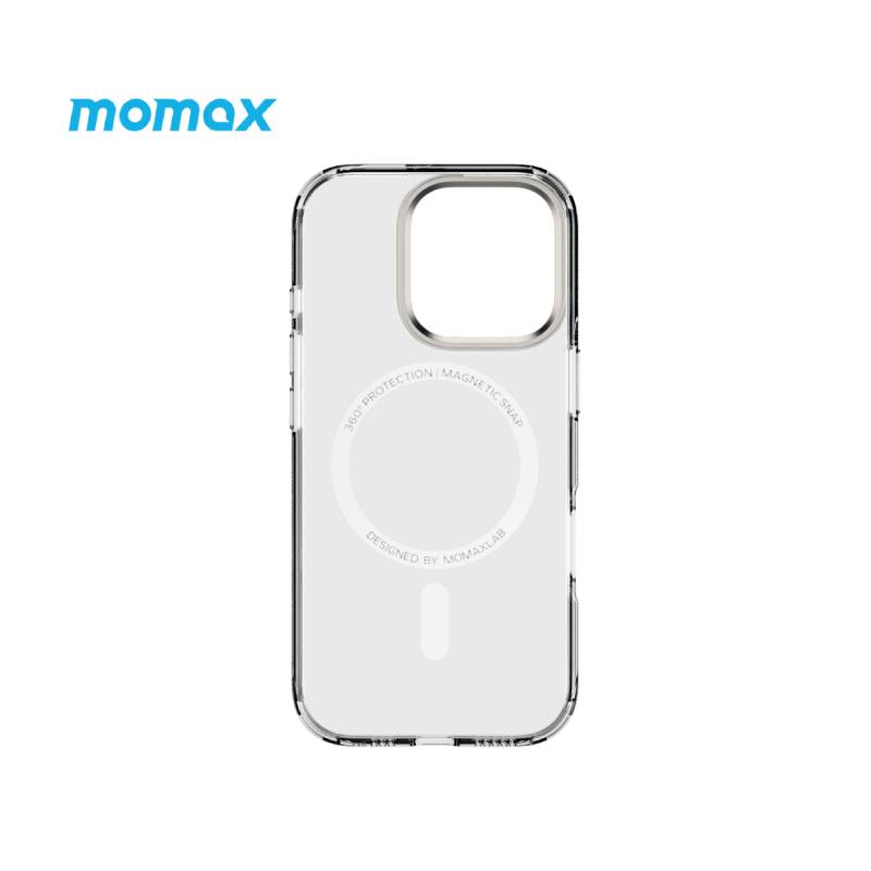Momax CaseFORM Play Magnetic Case for iPhone 16 Series (Transparent) - XtraSure | Apple Authorized Reseller in Myanmar
