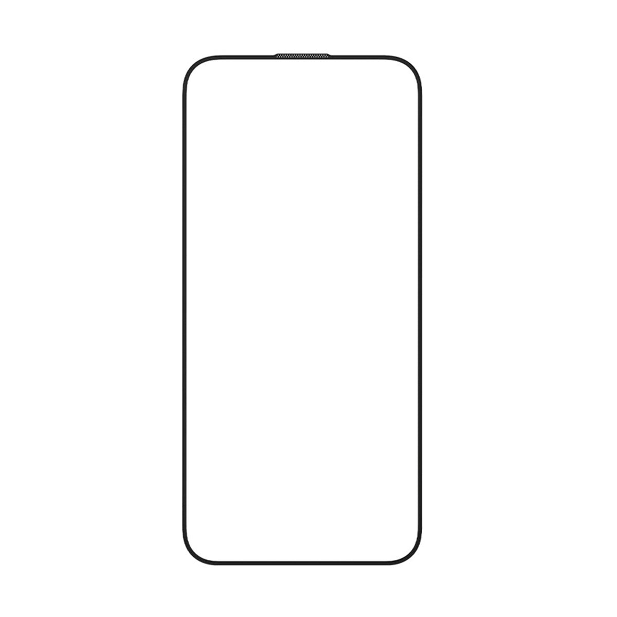 Momax Pro 2.5D Full-length Glass Flim for iPhone 14/15 Series - XtraSure | Apple Authorized Reseller in Myanmar