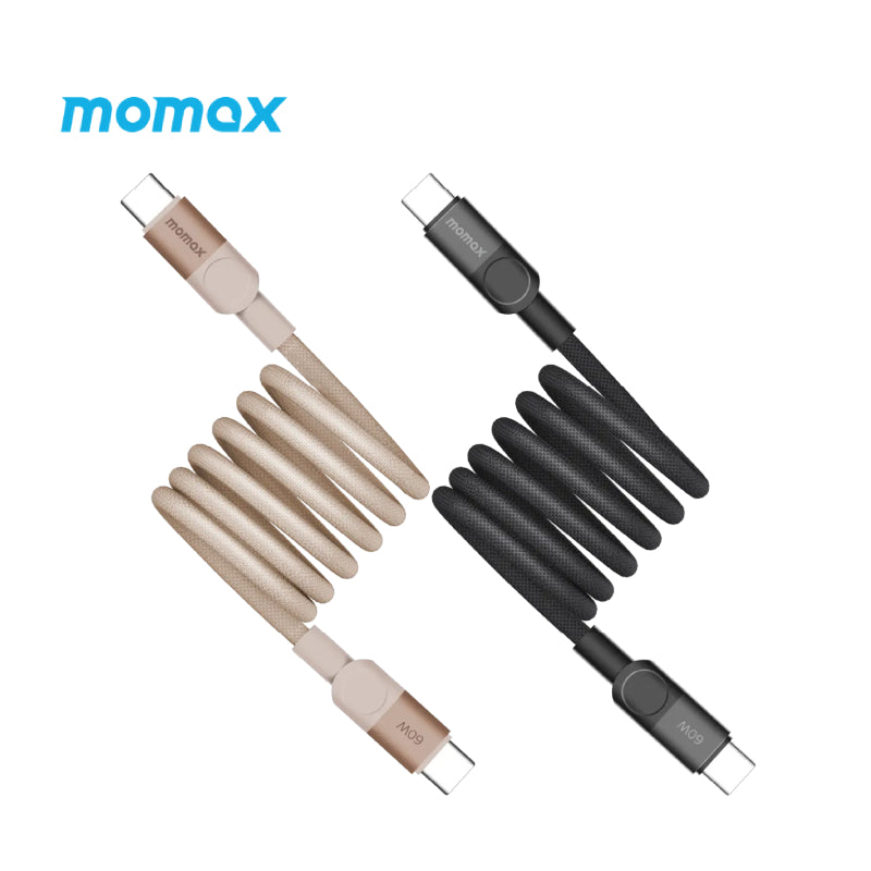Momax Mag.Link 60W USB-C to USB-C Magnetic Cable-1m - XtraSure | Apple Authorized Reseller in Myanmar