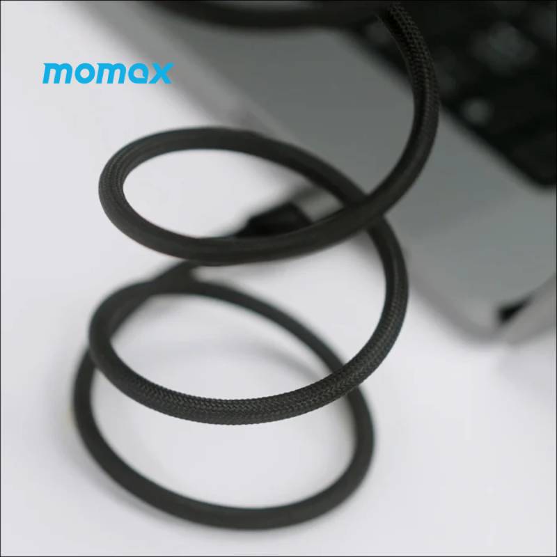 Momax Mag.Link Magnetic USB-A to USB-C Cable 66W 1m (DA57D) - XtraSure | Apple Authorized Reseller in Myanmar