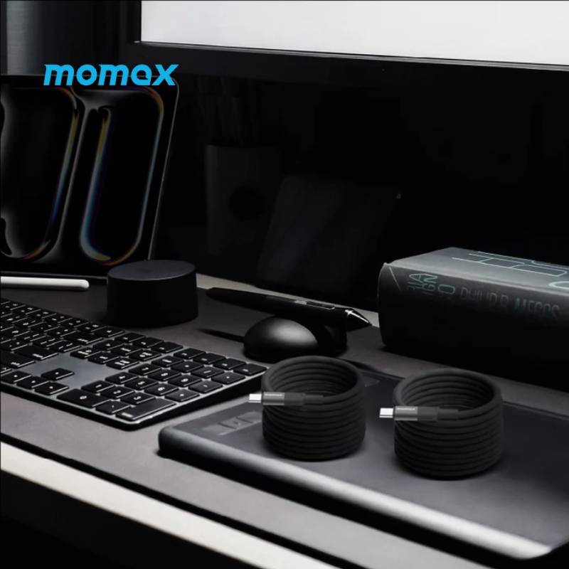 Momax Mag.Link Magnetic USB-C to USB-C Cable 240W 2m (DC71D)