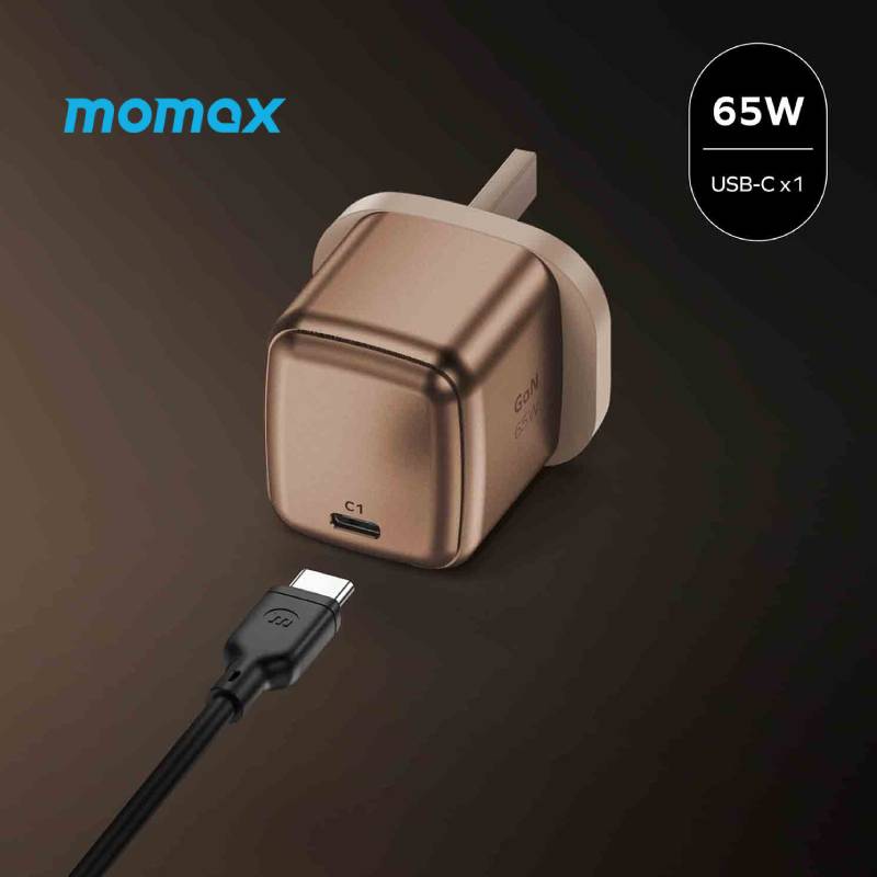 Momax PD 65 W Wall charger (UM69UKL2) - XtraSure | Apple Authorized Reseller in Myanmar