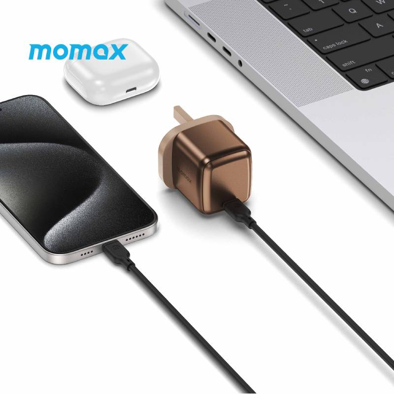 Momax PD 65 W Wall charger (UM69UKL2) - XtraSure | Apple Authorized Reseller in Myanmar