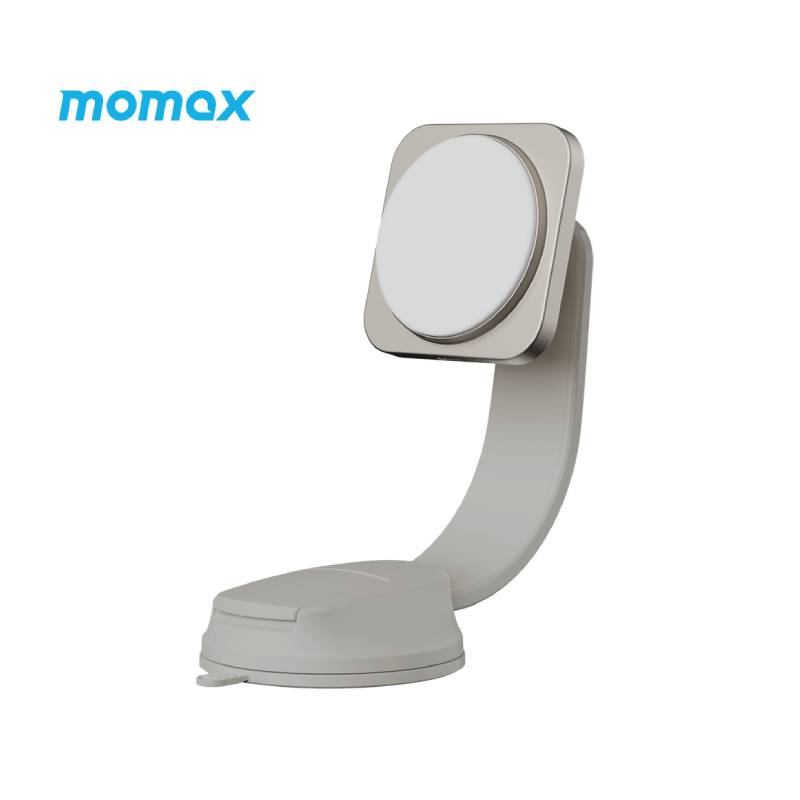 Momax Q2.Mag Magnetic Wireless Charging Car Mount 15W (CM32) - XtraSure | Apple Authorized Reseller in Myanmar