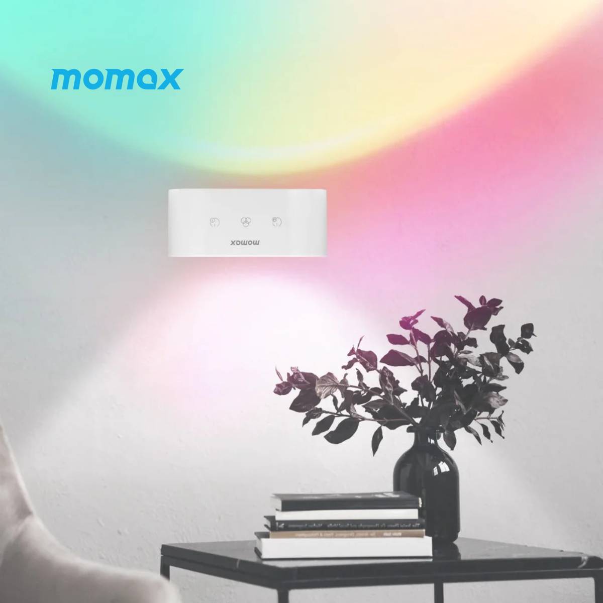 Momax Sanplux Mood Portable LED Mood-Light (QL13W) - XtraSure | Apple Authorized Reseller in Myanmar