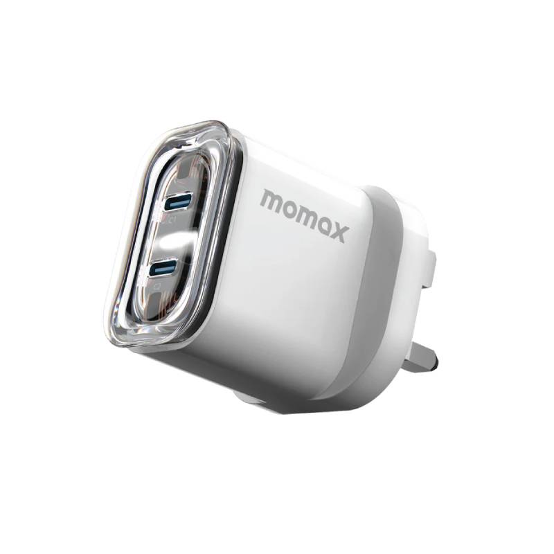 Momax 2 Port Gan Charger 35W (UM51UKW) - XtraSure | Apple Authorized Reseller in Myanmar