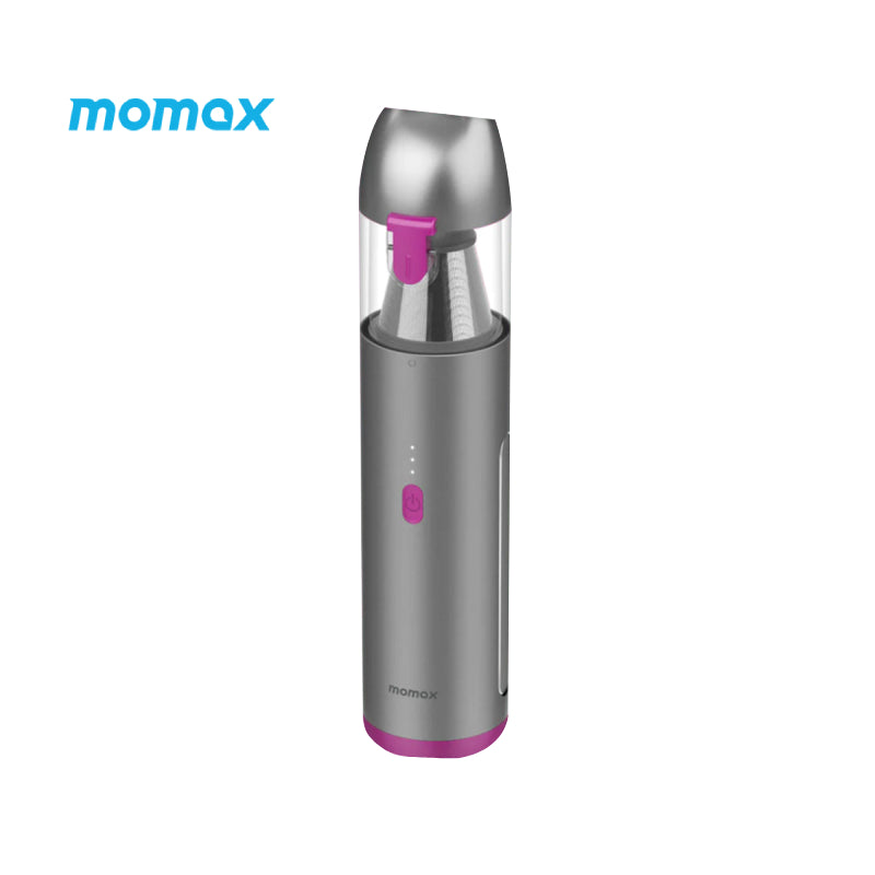 Momax Micro Cleanse Portable Mini Vacuum Cleaner RO3E (Space Gray) - XtraSure | Apple Authorized Reseller in Myanmar