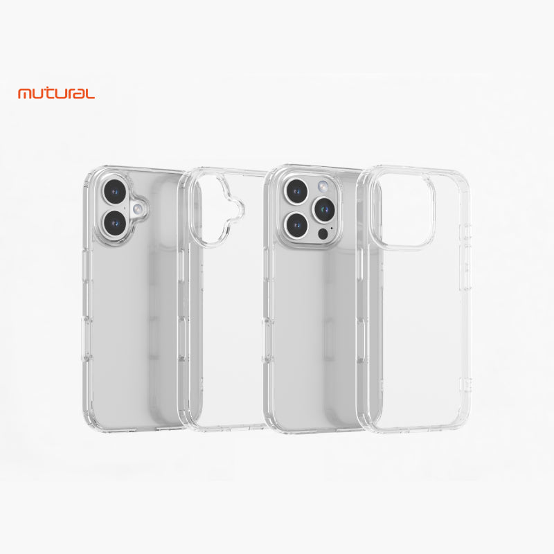 Mutural Clear Case for iPhone 15