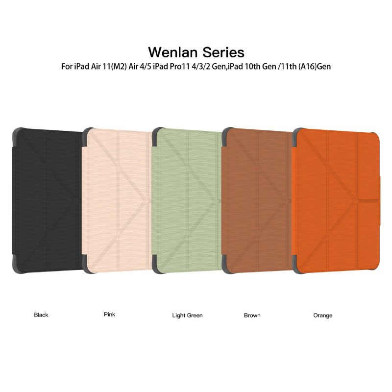 Mutural Wenlan Series iPad Protective Case for iPad 11"(A16)/10th Gen