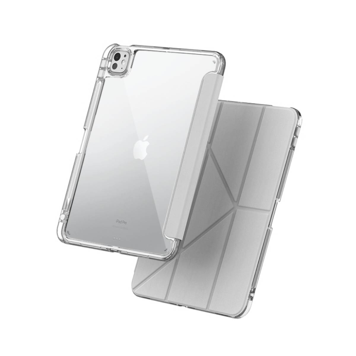 Mutural Clear Pro Folio Case for iPad 11"(A16)/10th Gen - XtraSure | Apple Authorized Reseller in Myanmar