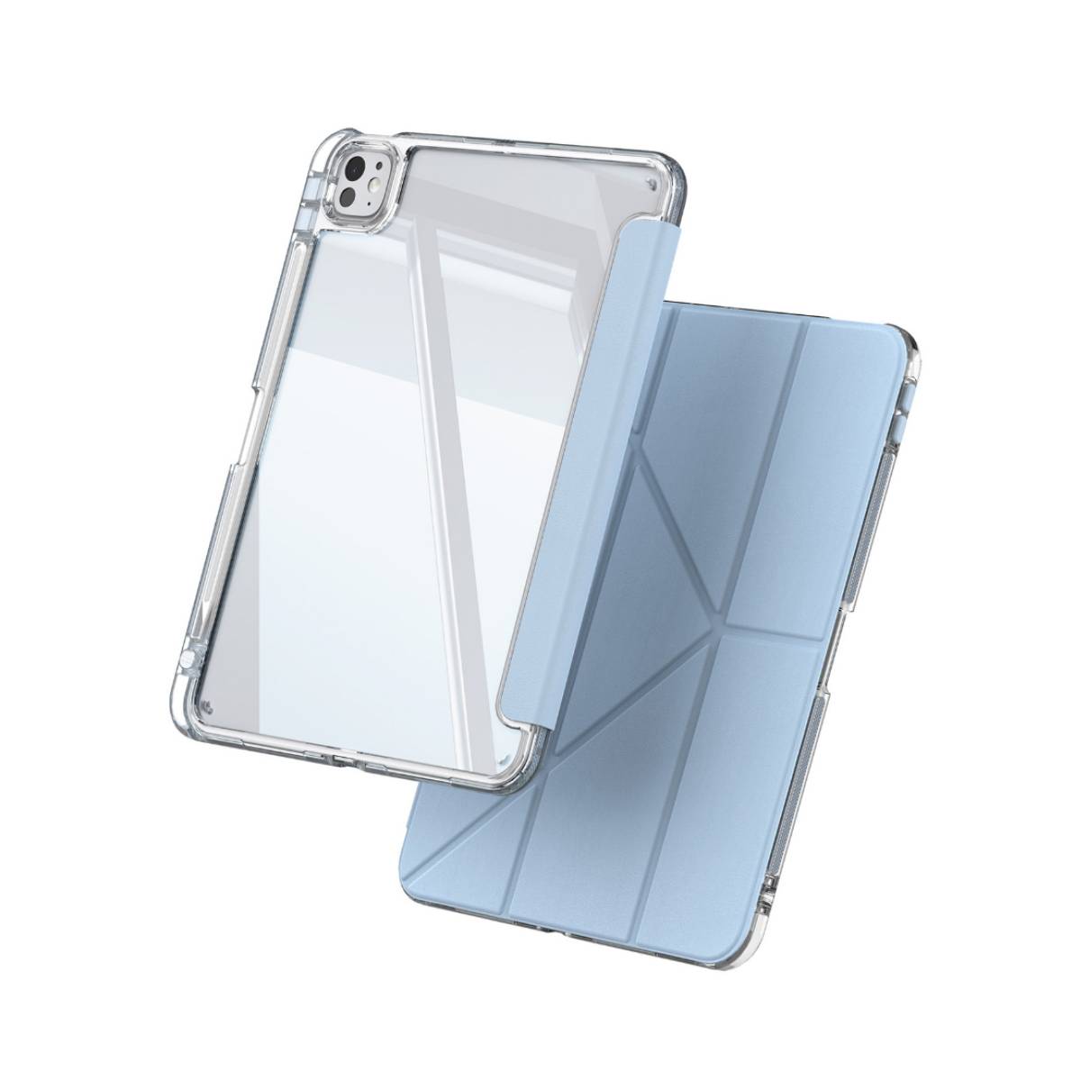 Mutural Clear Pro Folio Case for iPad 11"(A16)/10th Gen - XtraSure | Apple Authorized Reseller in Myanmar
