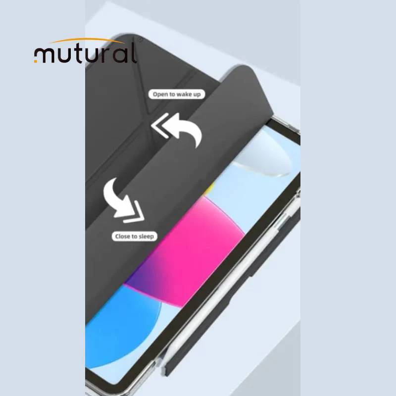 Mutural Qingya Series Folio Case for iPad M3 & M2 Air 11"/M2 Pro 11"/Air 4/Air 5