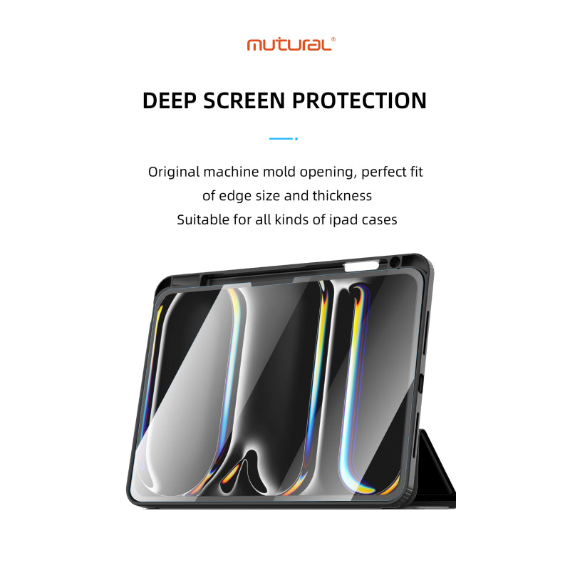 Mutural iPad Tempered Glass for iPad 11"(A16)/10th Gen