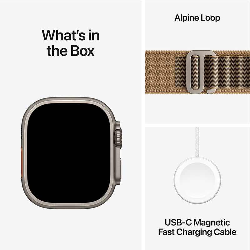 Apple Watch Ultra 4 GPS + Cellular Titanium Case (49mm)
