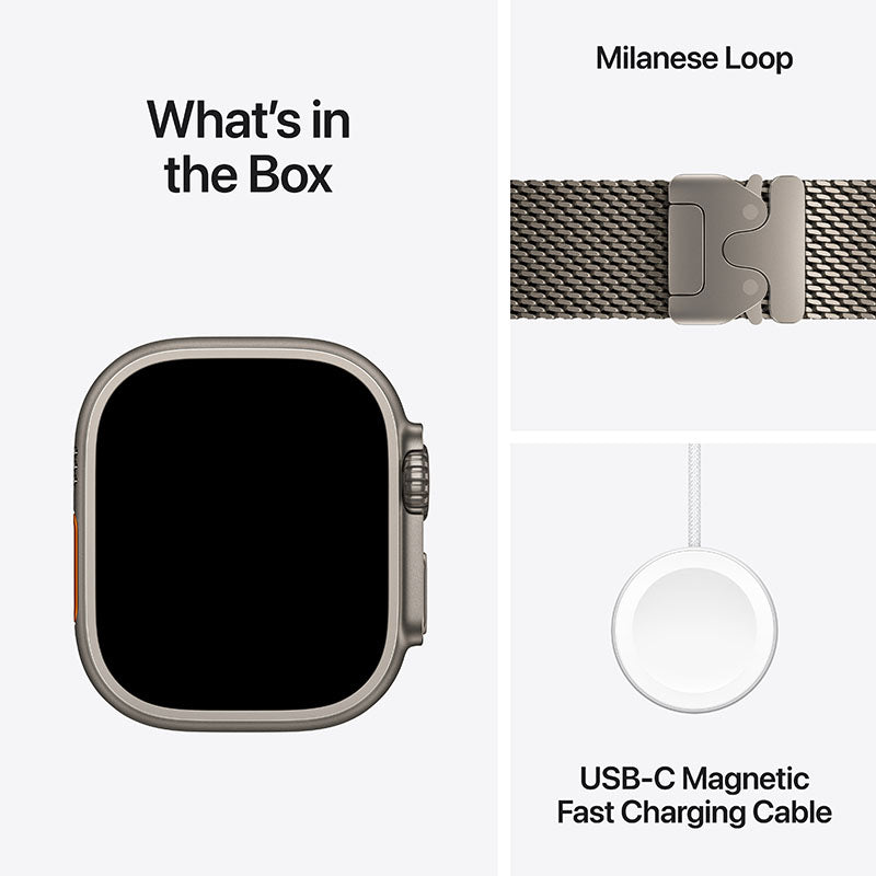 Apple Watch Ultra 4 GPS + Cellular Titanium Case (49mm)