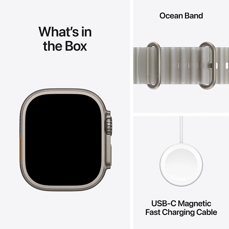 Apple Watch Ultra 4 GPS + Cellular Titanium Case (49mm)