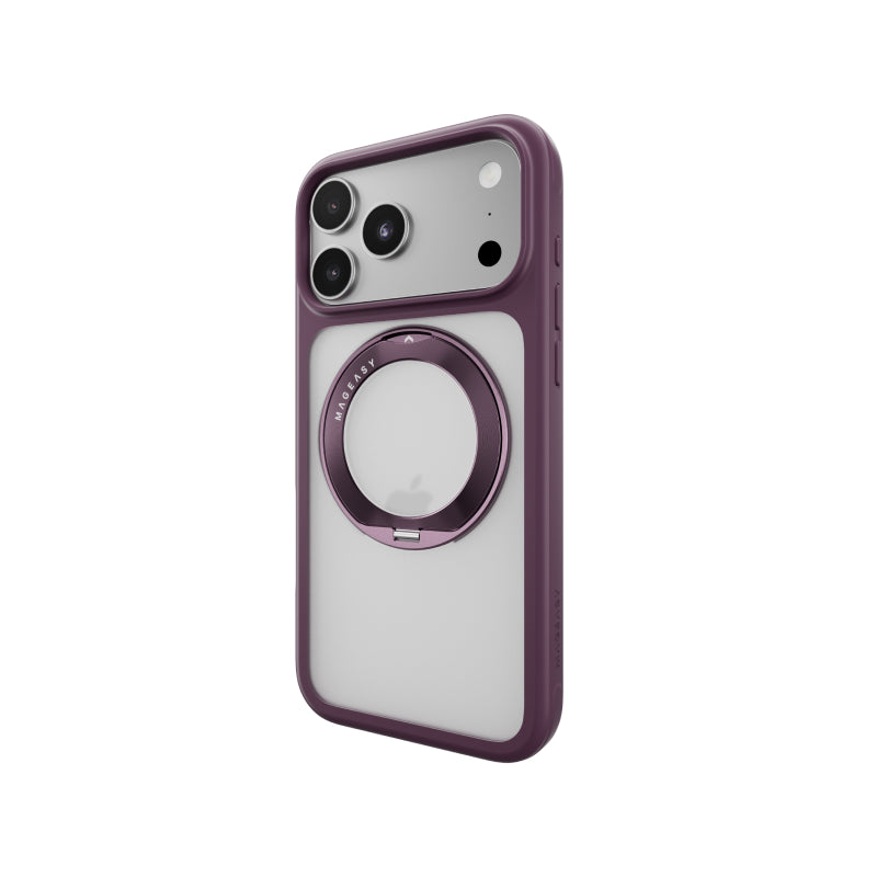 MagEasy MagStand 360 M Rotating Ring Protective Case for iPhone 18 Series