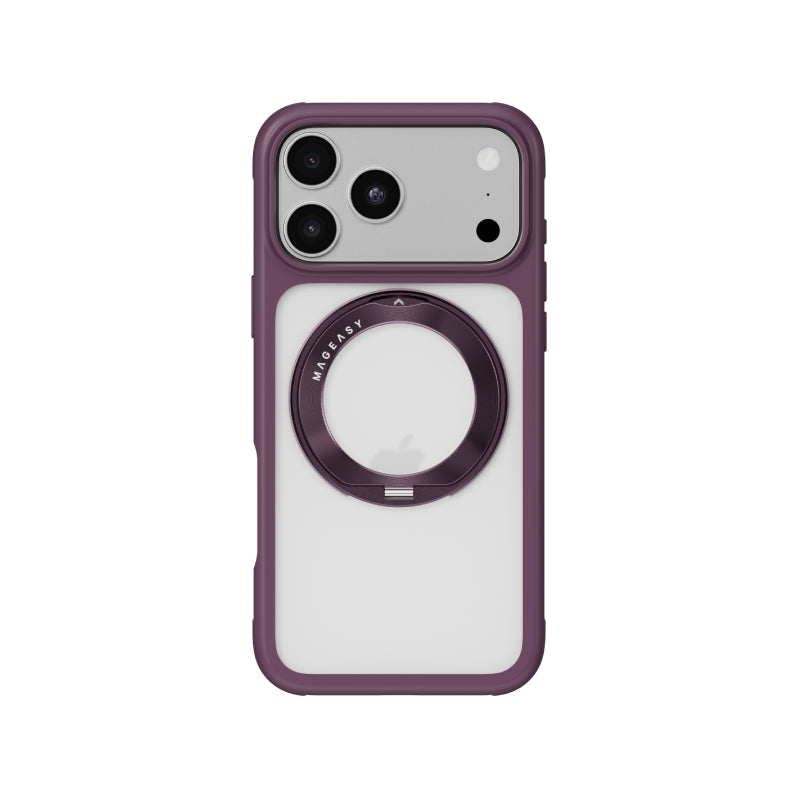 MagEasy MagStand 360 M Rotating Ring Protective Case for iPhone 18 Series