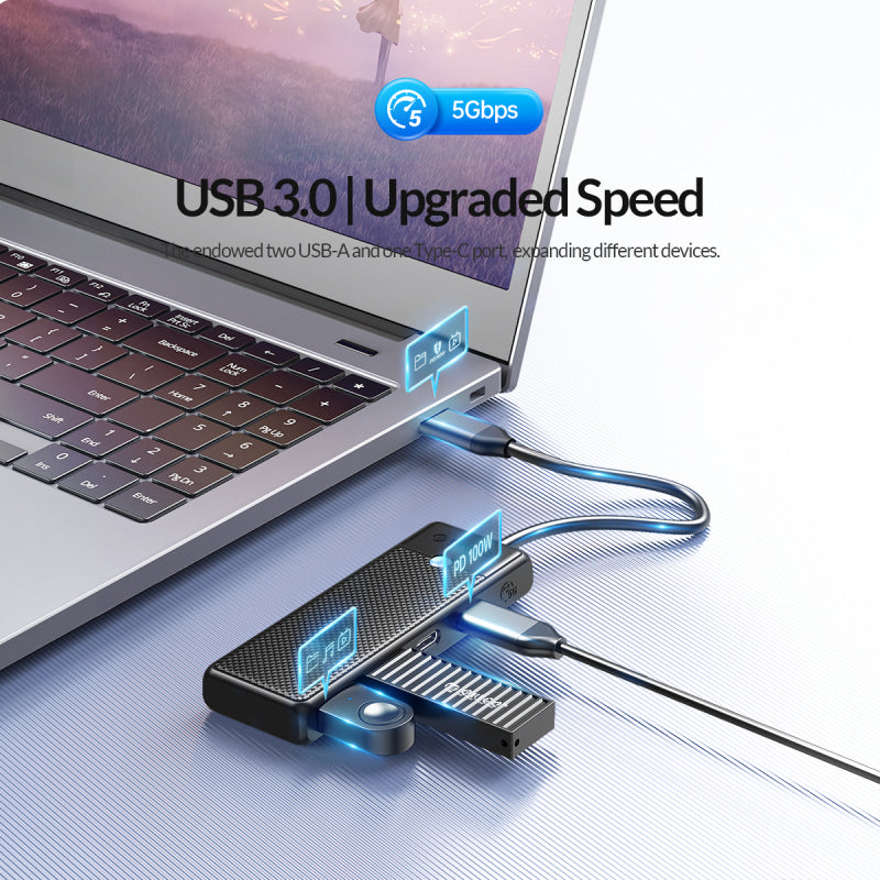 Orico 4-in-1 USB 3.0 Hub