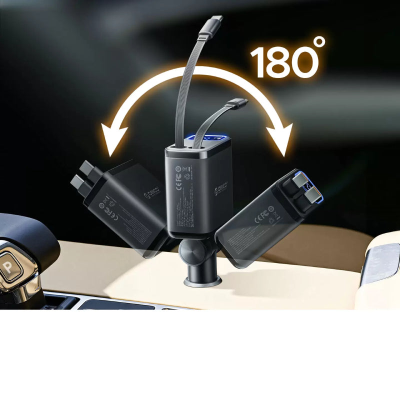 Orico 45W Dual Reach Car Charger