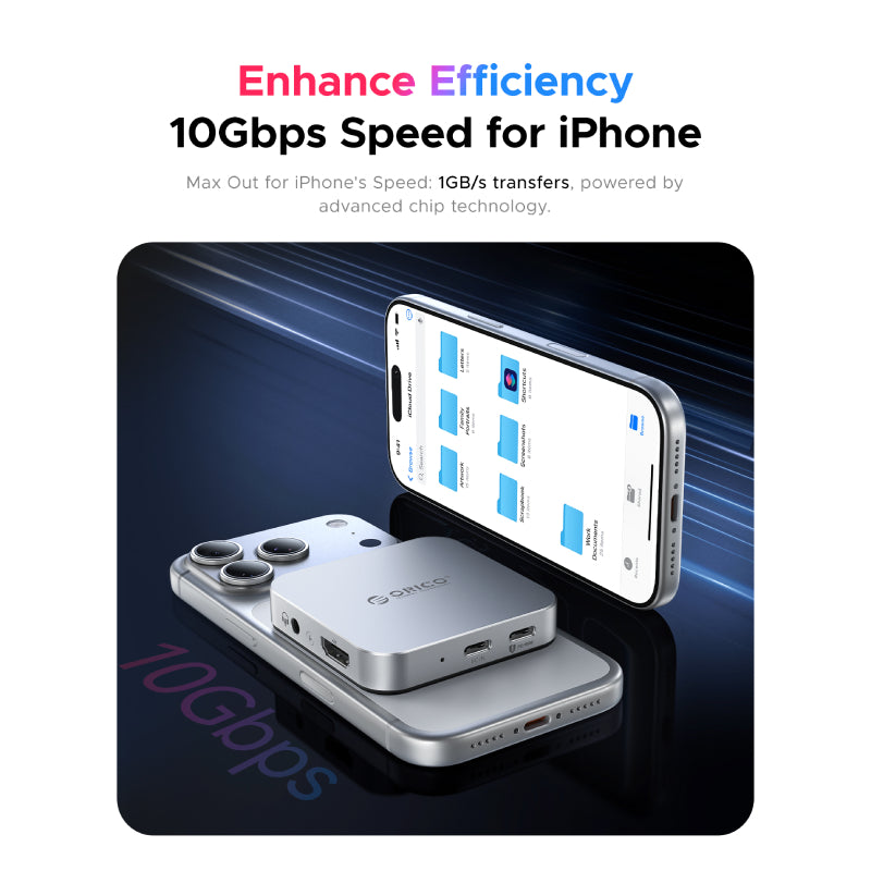 Orico M.2 Magnetic 8-in-1 Ports Docking Station