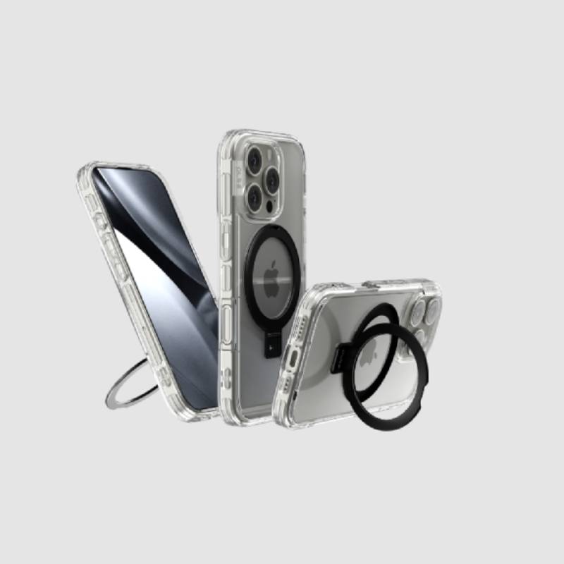 Ples Lepi Air Layer Mag Stand Case for iPhone 16 Series - XtraSure | Apple Authorized Reseller in Myanmar